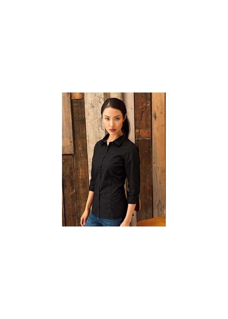 Premier Womens Long Sleeve Fitted "Friday Bar Shirt" PR314