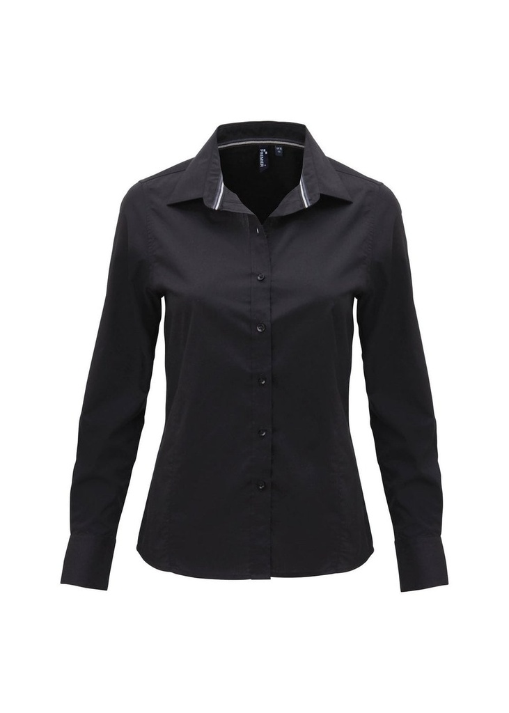 Premier Womens Long Sleeve Fitted "Friday Bar Shirt" PR314