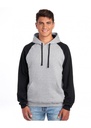 Jerzees NuBlend Colour Block Raglan Hooded Sweatshirt 275gsm J96CM