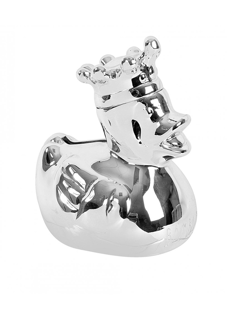 BamBam Silver Duck Money Box 81458