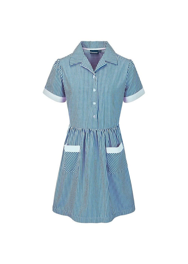 Blue Max Banner Kinsale Corded Stripe Dress 913119