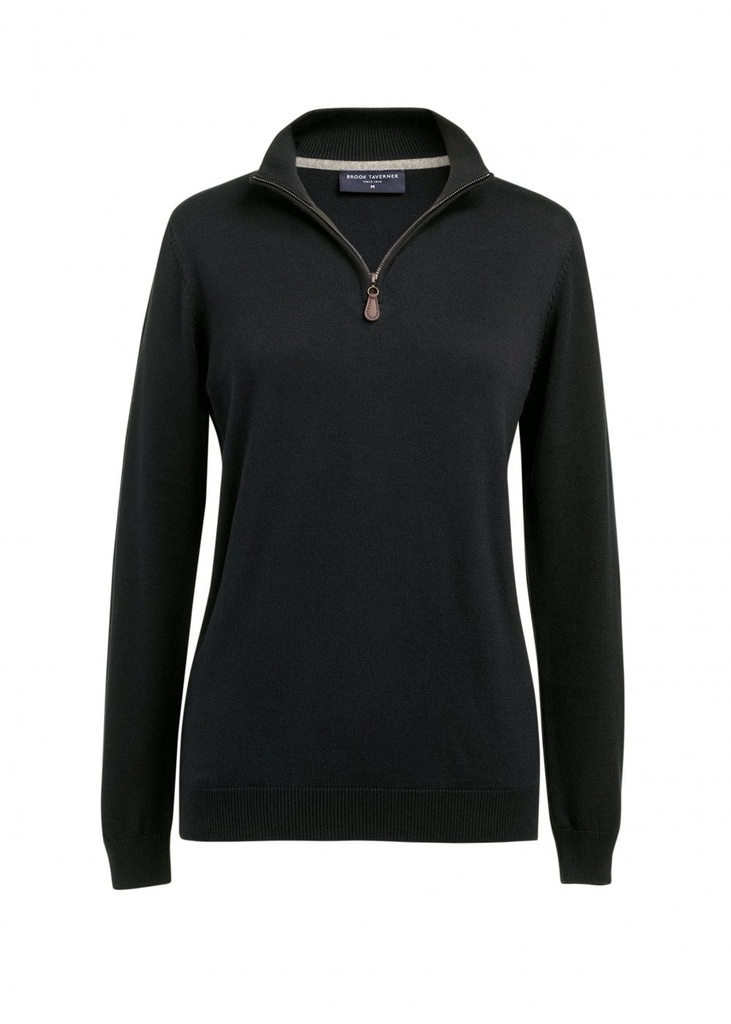 Brook Taverner Womens Taylor 1/4 Zip Jumper BT2388