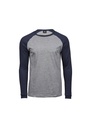 Tee Jays Mens Baseball T-Shirt TJ5072
