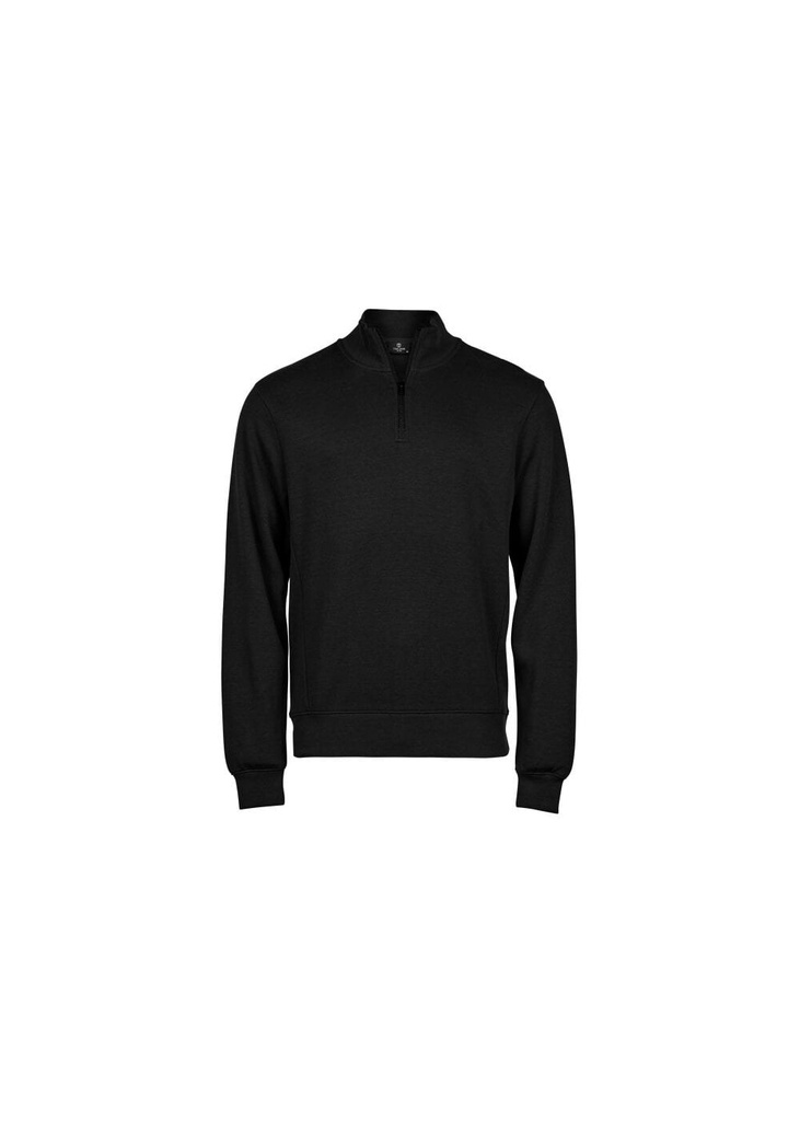 Tee Jays Ribbed Interlock Half Zip TJ5506