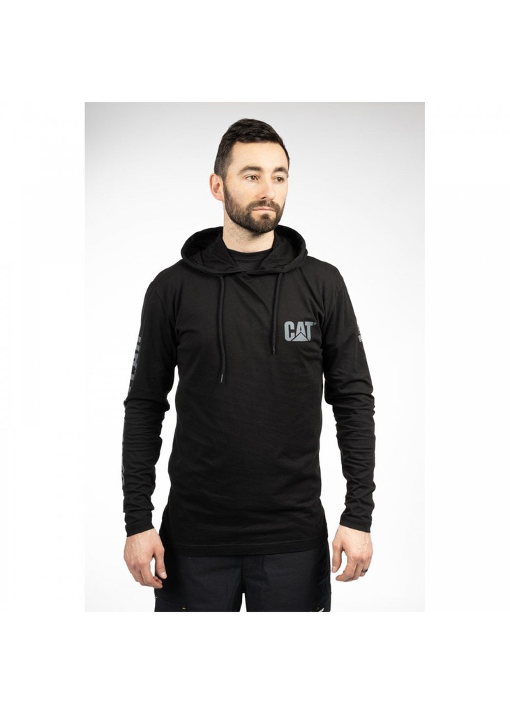 Caterpillar Hooded Long Sleeve Tee 32225