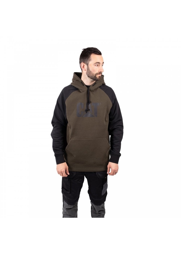 Caterpillar Raglan Hooded Sweatshirt 40686