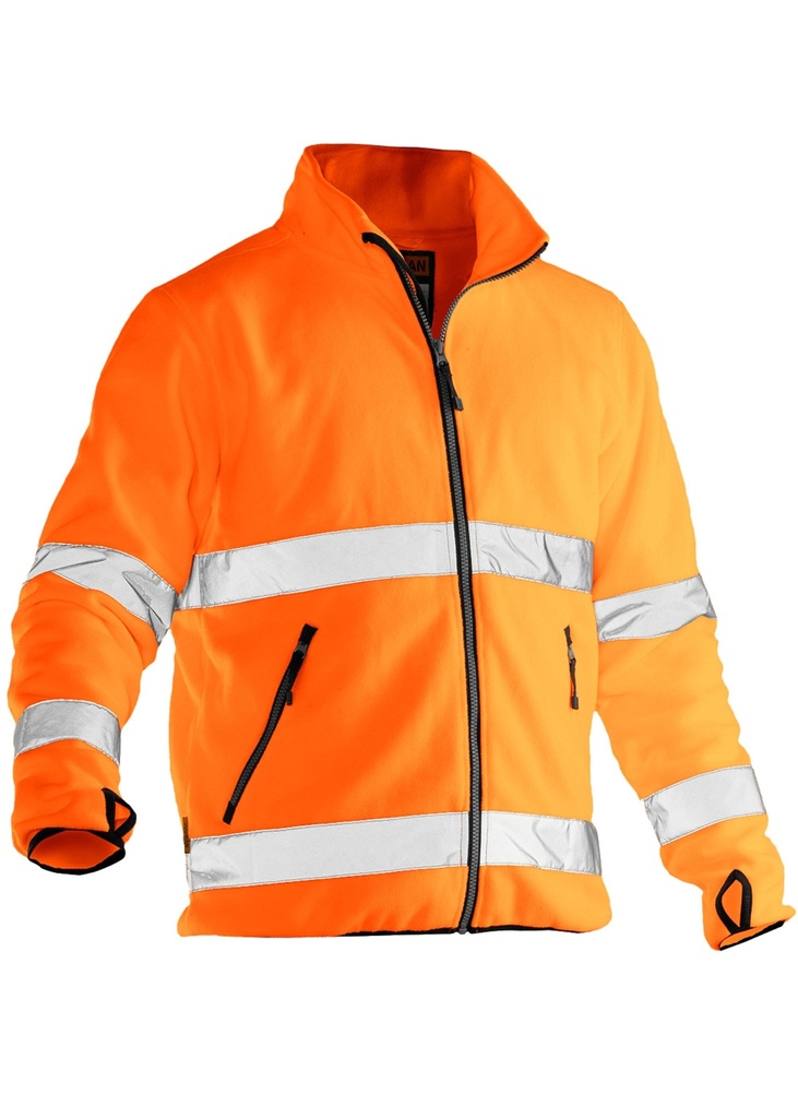 Jobman Fleece Jacket Hi-Vis JM5502