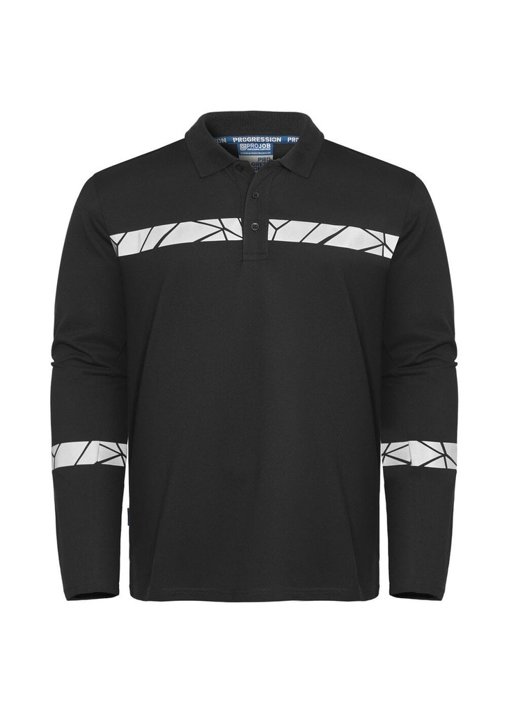Projob Progession 7004 Long Sleeve Pique Poloshirt 647004