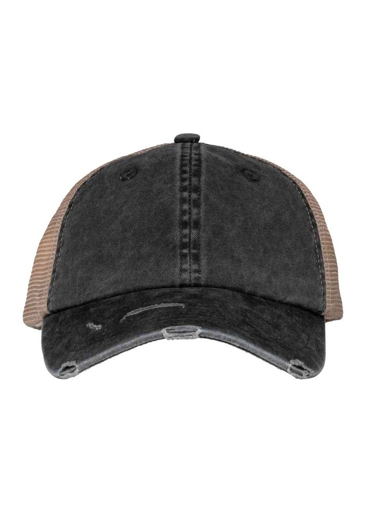 Native Spirit Washed Trucker Destroy Cap NS027
