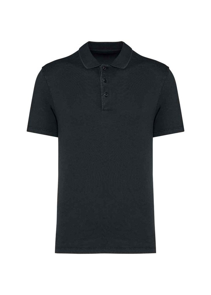 Native Spirit Washed Jersey Polo Shirt NS201