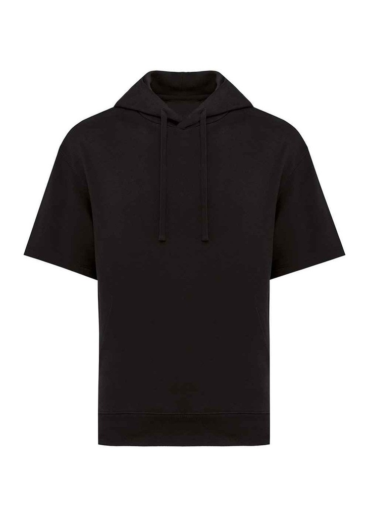 Native Spirit Unisex French Terry Hooded Short Sleeve Sweatshirt NS406