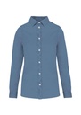Native Spirit Ladies Washed Long Sleeve Shirt NS503