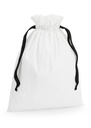 Westford Mill Cotton Bag with Ribbon Cord W121