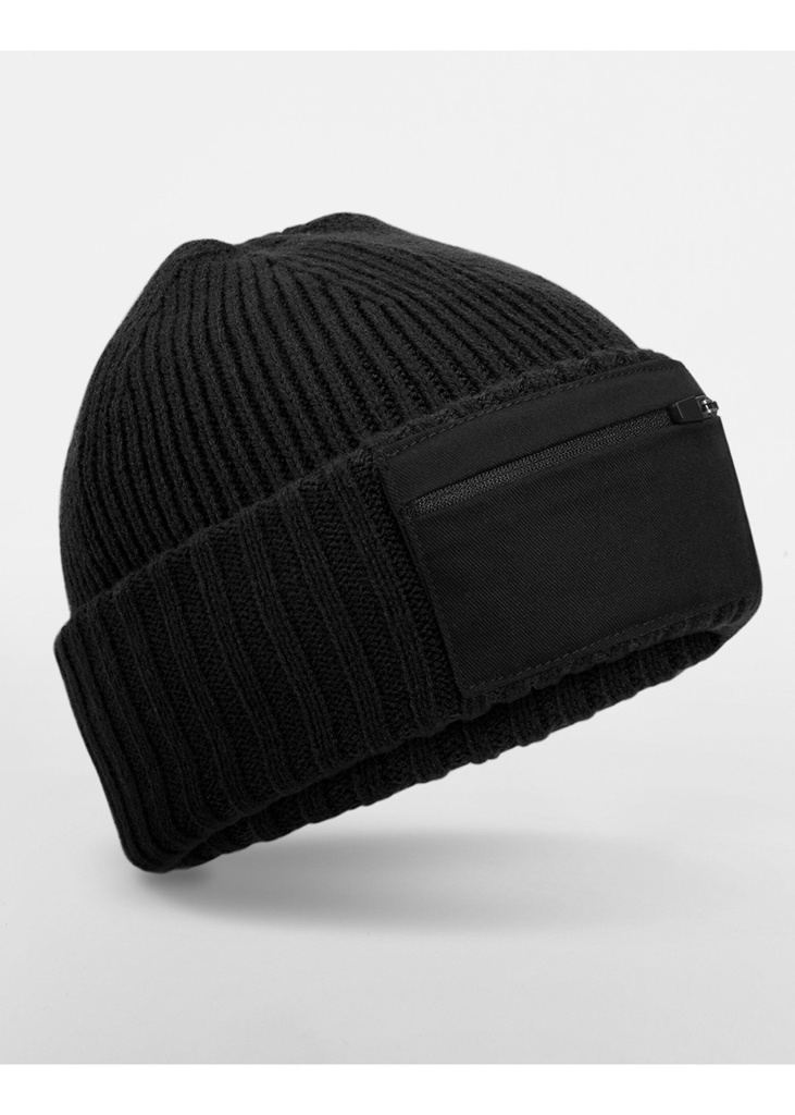 Beechfield  Zip Patch Beanie B334R