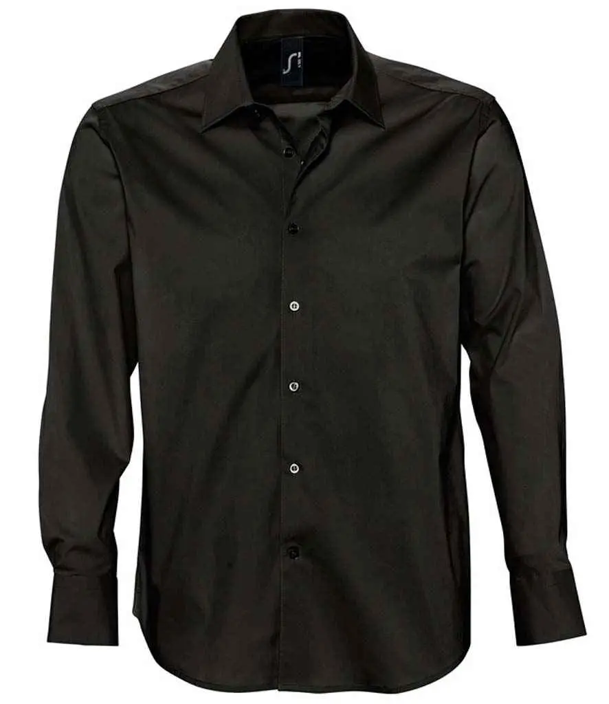 SOL'S Brighton Long Sleeve Fitted Shirt 17000