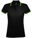 SOL'S Ladies Pasadena Tipped Cotton Piqué Polo Shirt 10578