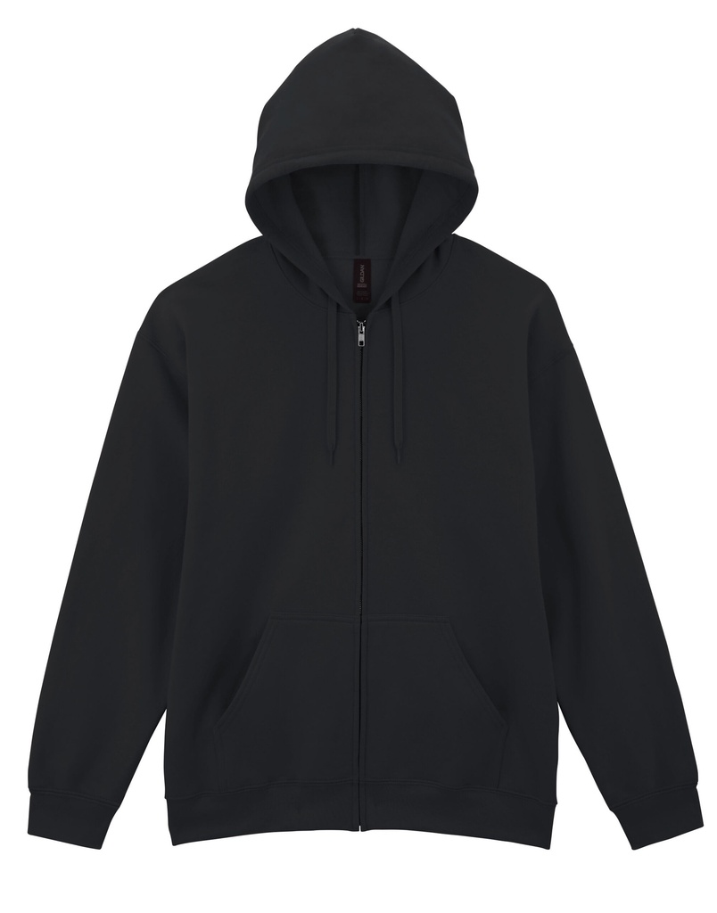 Gildan Softstyle Midweight Fleece Adult Full Zip Hooded Sweatshirt SF600