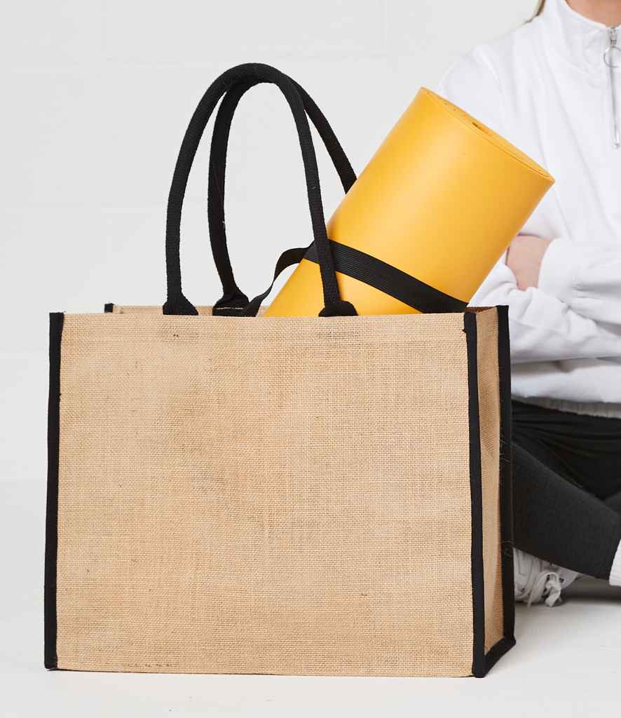Brand Lab Jute Tipped Shopper BR103