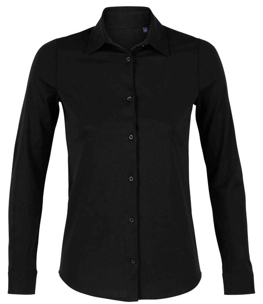 NEOBLU Ladies Balthazar Jersey Long Sleeve Shirt 03199