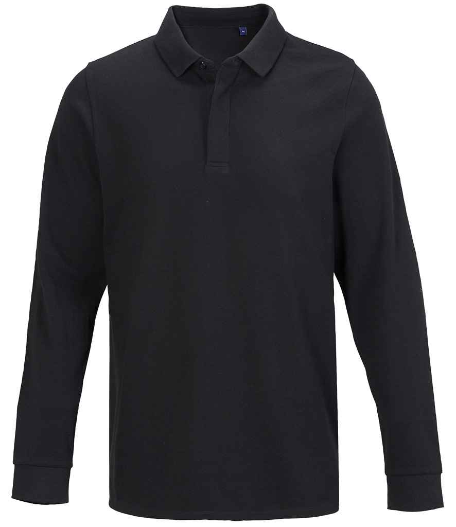 NEOBLU Owen Long Sleeve Piqué Polo Shirt 04396