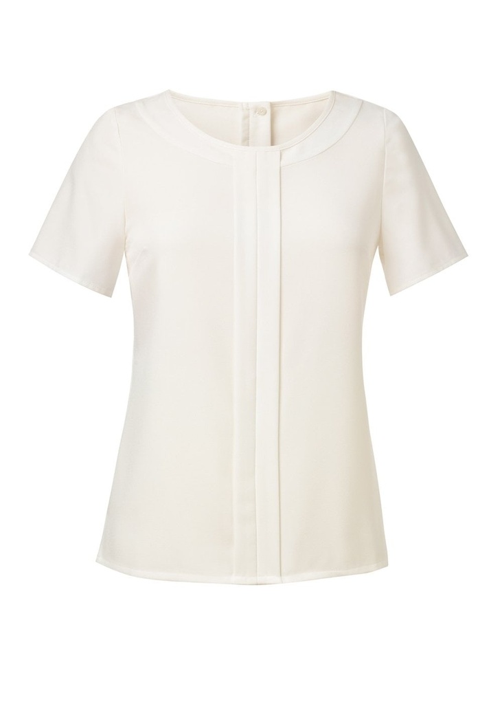 Brook Taverner Felina Short Sleeve Crepe Blouse BT2265