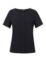 Brook Taverner Verona Short Sleeve Crepe Blouse BT2280