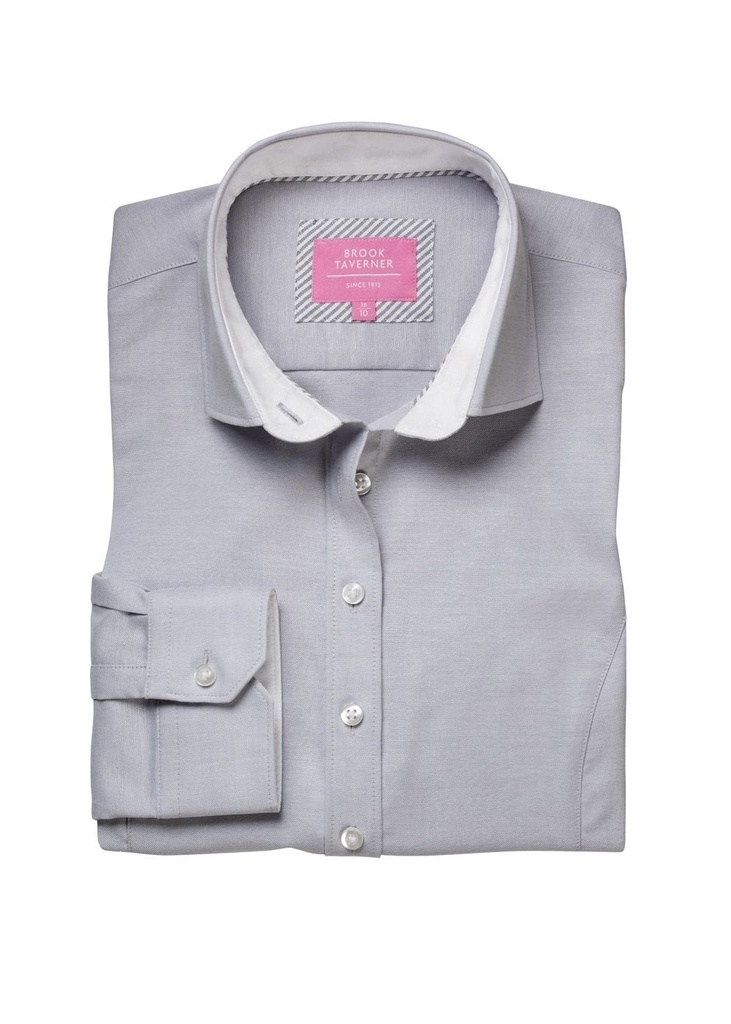 Brook Taverner Mirabel Stretch Oxford Shirt BT2361