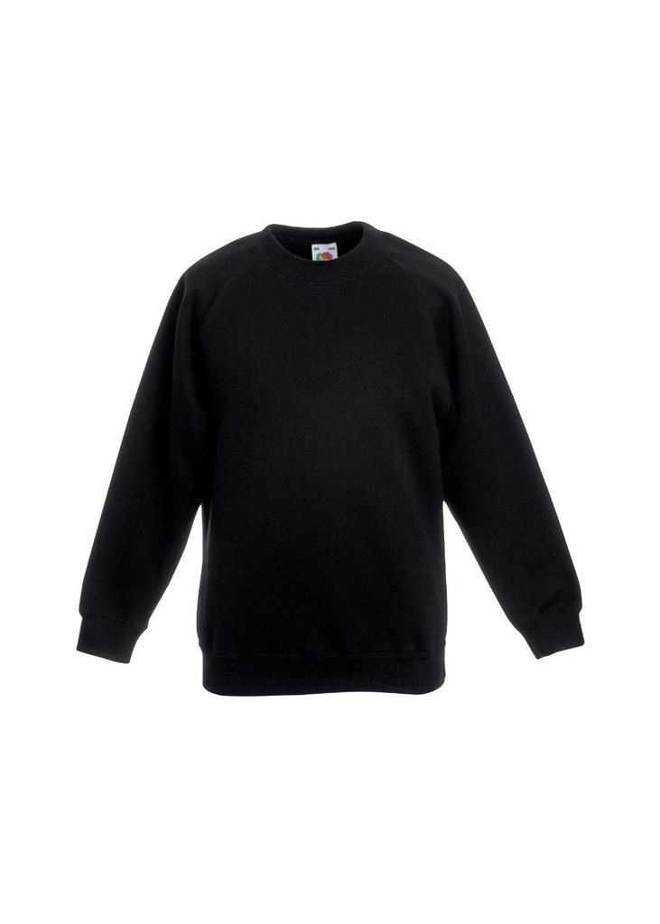 Fruit Of The Loom Children's Classic Raglan Sweatshirt 62039