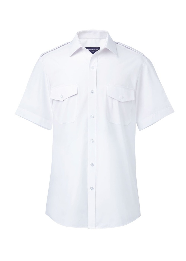 Brook Taverner Orion Slim Fit Short Sleeve Pilot Shirt BT7824