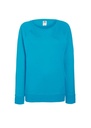 Fruit Of The Loom Womens Lightweight Raglan Sweatshirt 62146