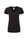 Fruit Of The Loom Ladies 150 V-Neck T-Shirt 61444