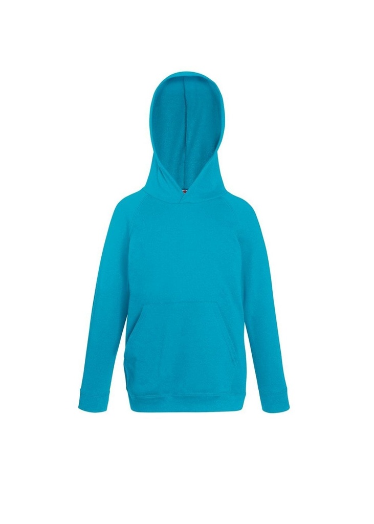 Fruit Of The Loom Kids Lightweight Hooded Sweatshirt 62009
