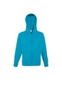 Fruit Of The Loom Lightweight Hooded Sweatshirt Jacket 62144