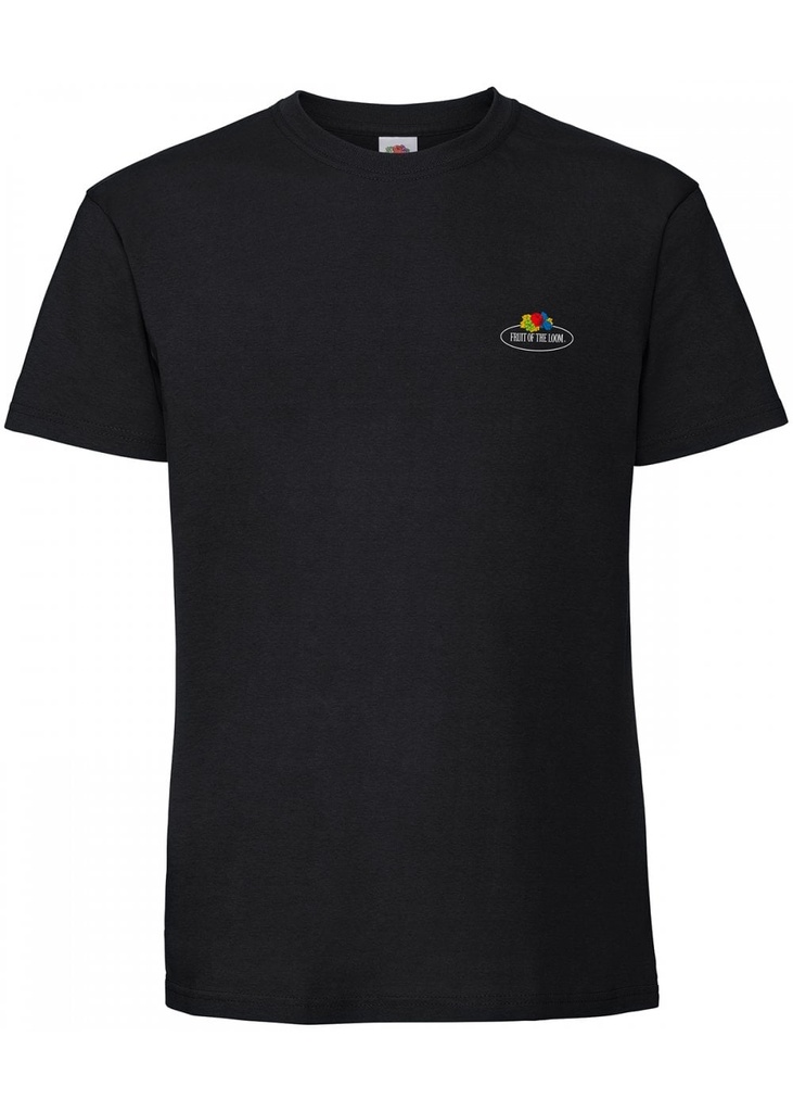Fruit Of The Loom Vintage Premium T Small Logo Print 11430J