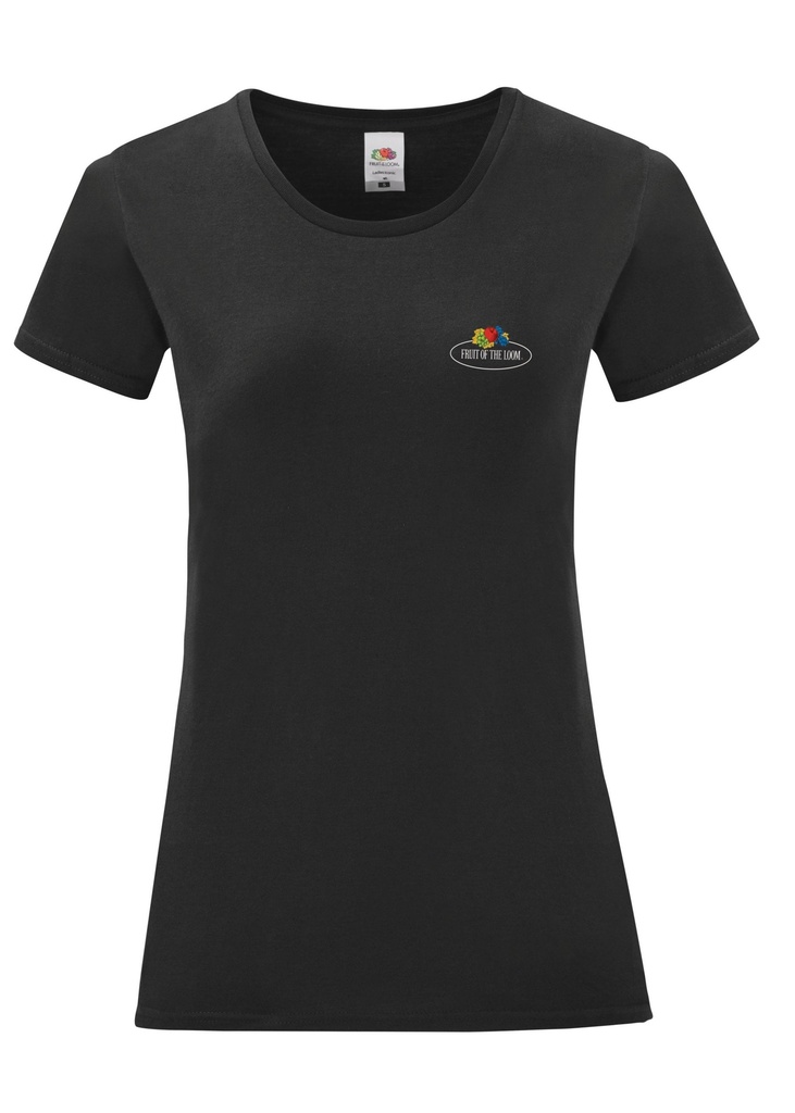 Fruit Of The Loom Vintage Ladies Tee With Small Logo 11432J