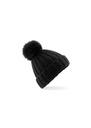 Beechfield Verbier Fur Pop Pom Chunky Beanie B413