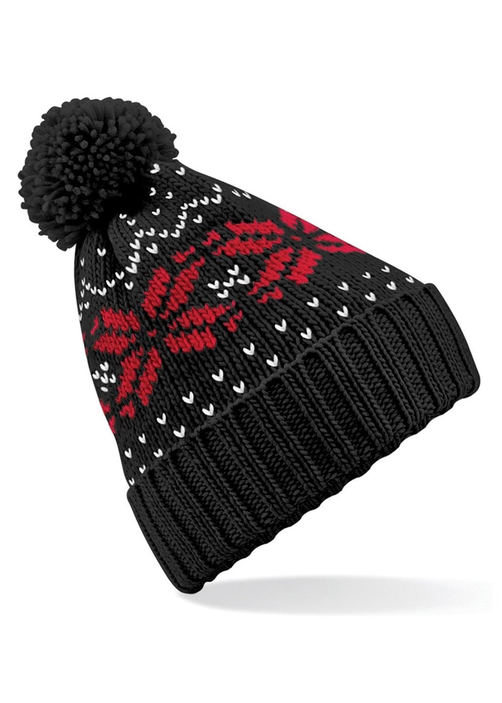 Beechfield Fair Isle Snowstar Beanie B456