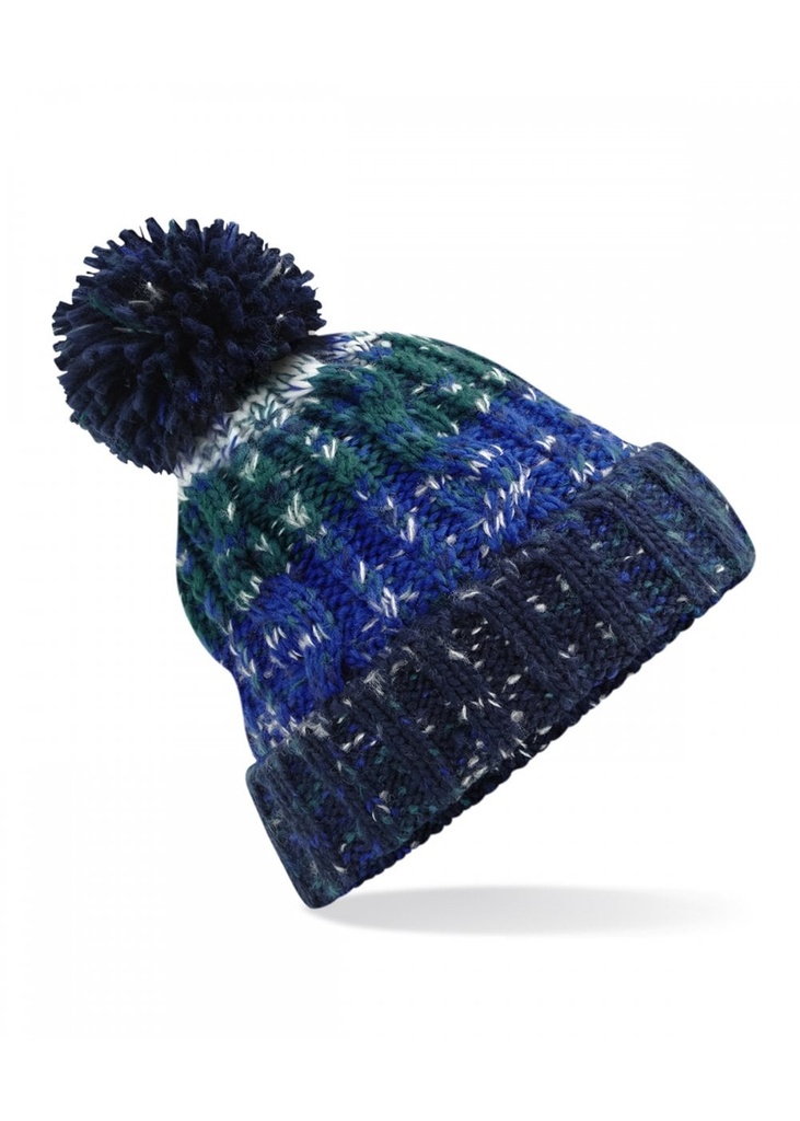 Beechfield Corkscrew Pom Pom Beanie B486
