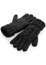 Beechfield Cable Knit Melange Gloves B497