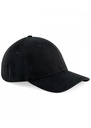 Beechfield Signature Stretch-Fit Baseball Cap B860 (Black Size S-M)