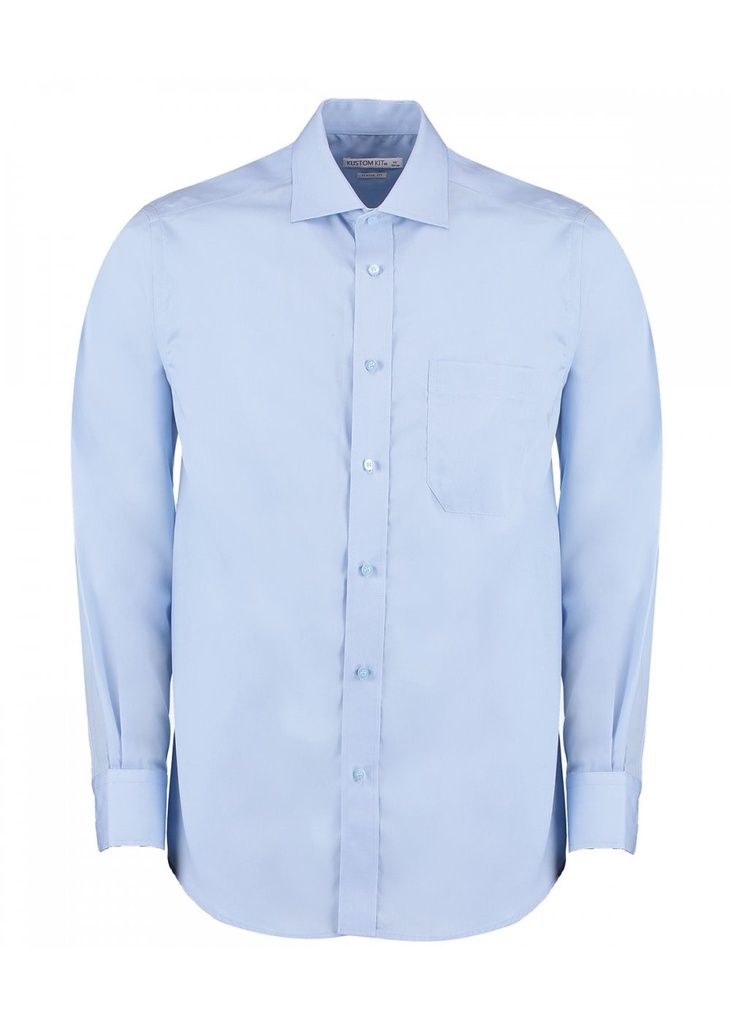 Kustom Kit Premium Non Iron Long Sleeve Shirt KK116