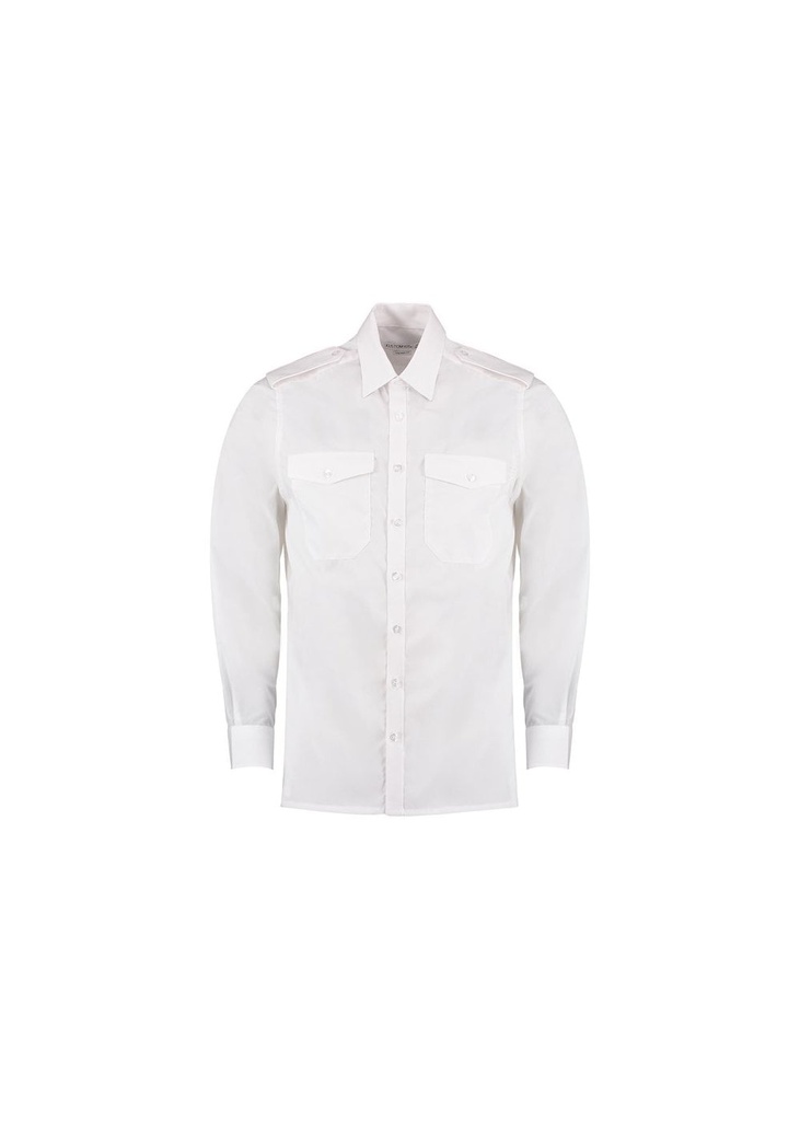 Kustom Kit Mens Long Sleeve Pilot Shirt KK134