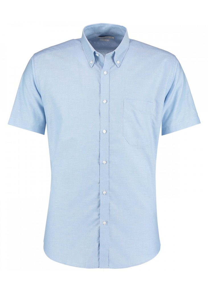 Kustom Kit Slim Fit Workwear Short Sleeve Oxford Shirt KK183