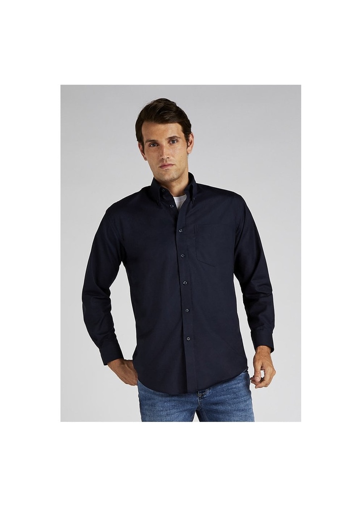Kustom Kit Workwear Oxford Shirt Long Sleeved KK351