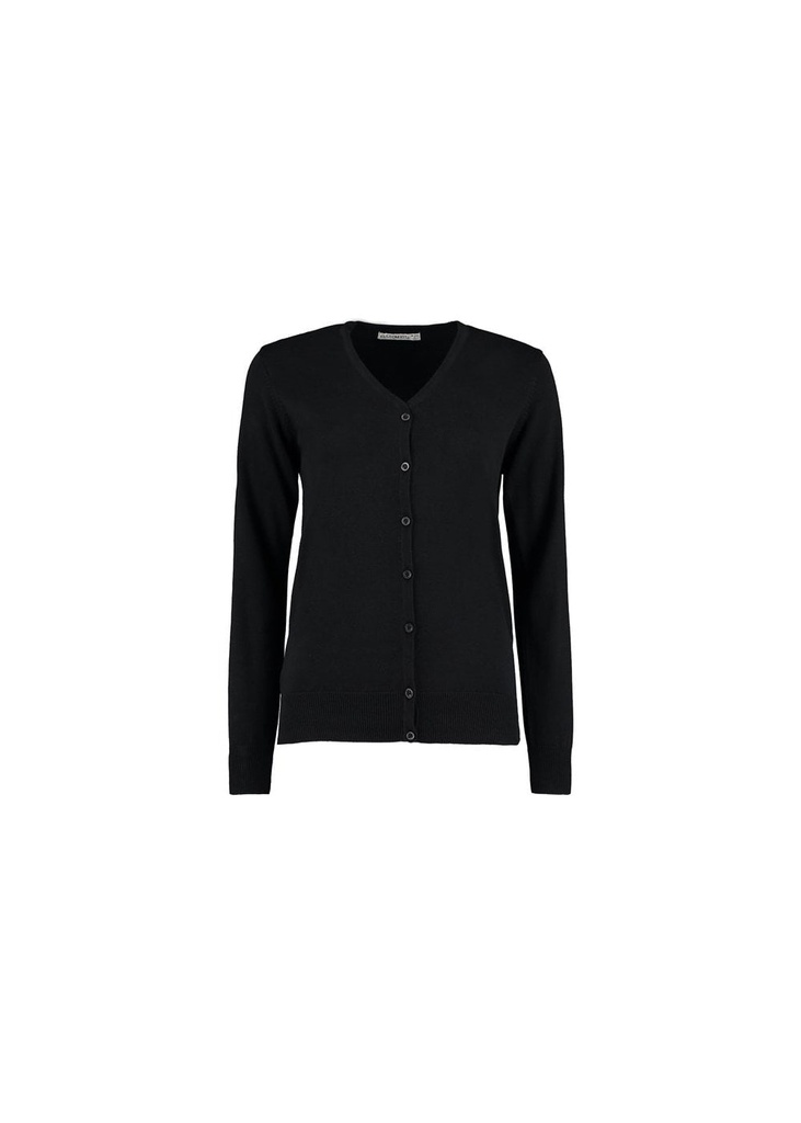 Kustom Kit Ladies V Neck Cardigan KK354