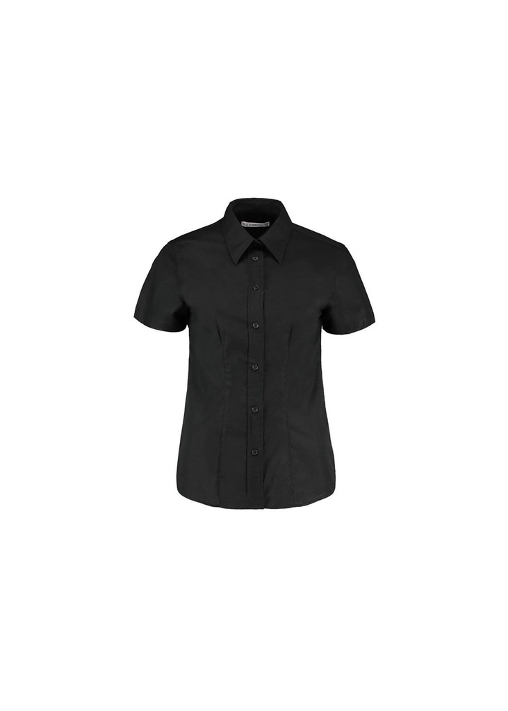 Kustom Kit Ladies Short Sleeve Workwear Oxford Shirt KK360