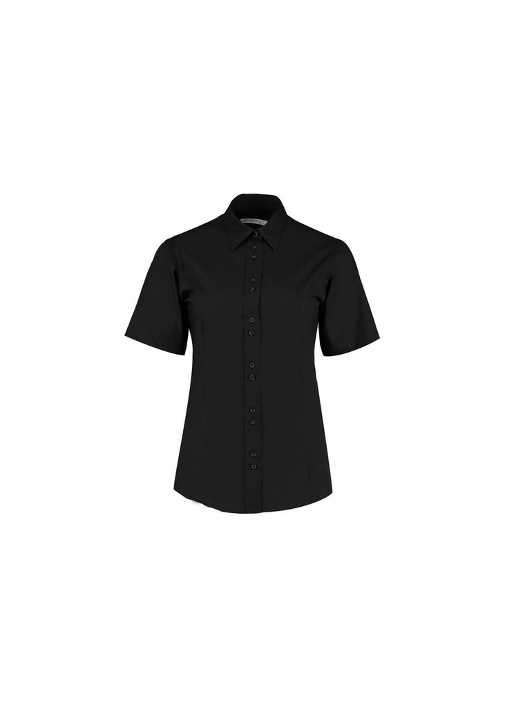 Kustom Kit Ladies City Business Short Sleeve Blouse KK387