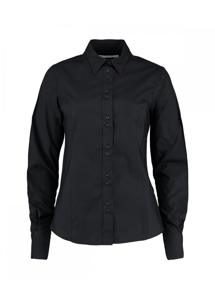 Kustom Kit Ladies City Long Sleeve Blouse KK388