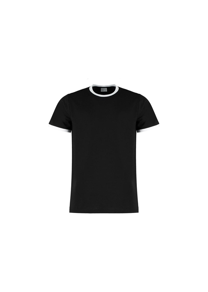 Kustom Kit Fashion Fit Ringer Tee KK508