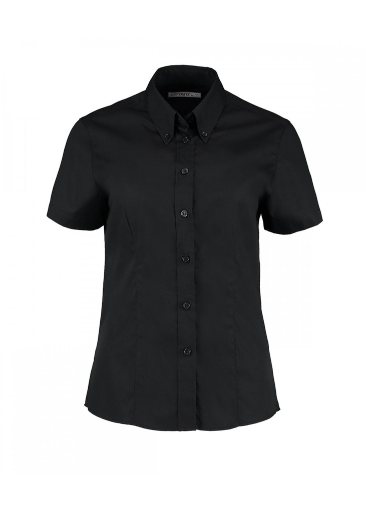 Kustom Kit Ladies Short Sleeve Corporate Oxford Shirt KK701